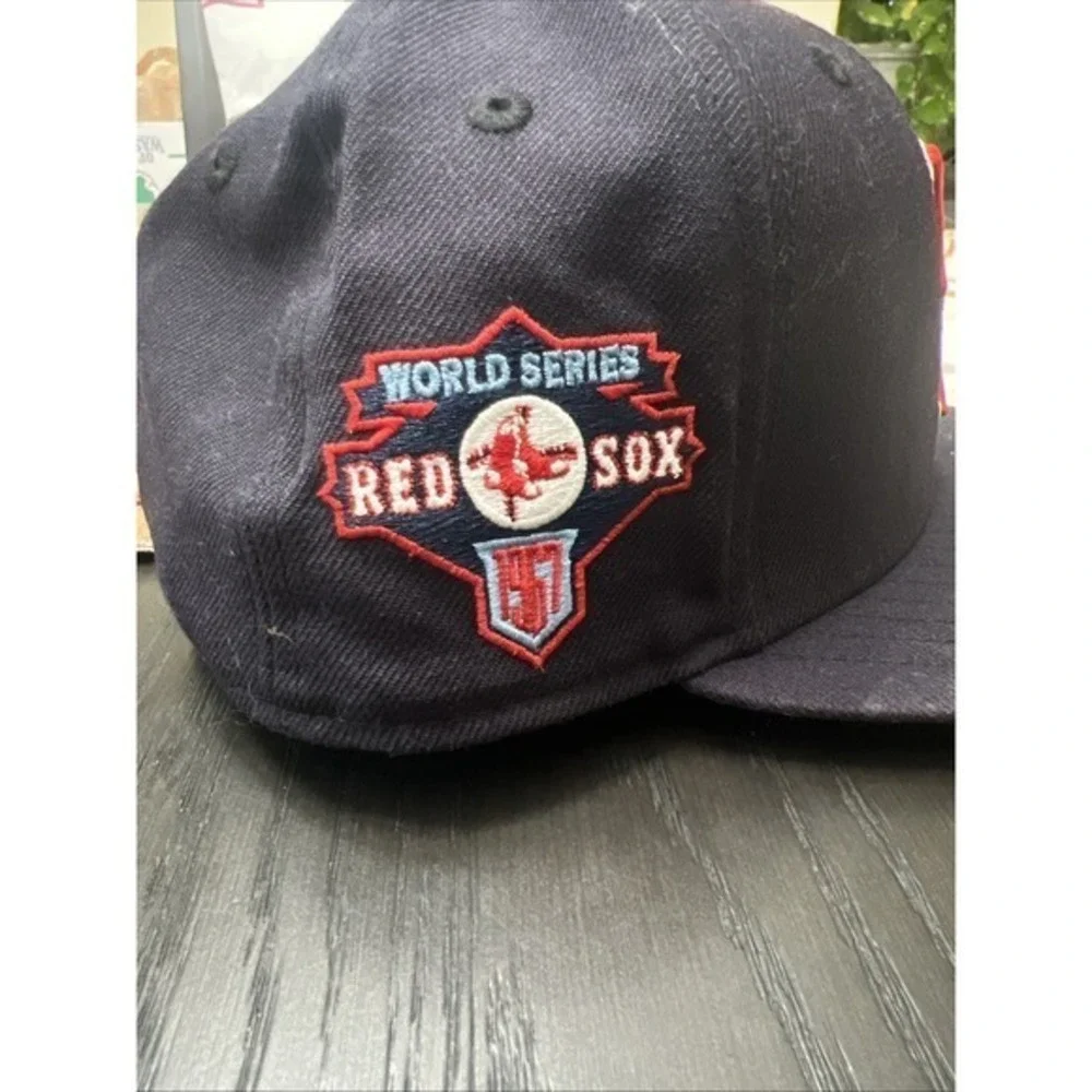 boston red sox cooperstown collection fitted hat 7 1/8. 1967 WS.‎ 657